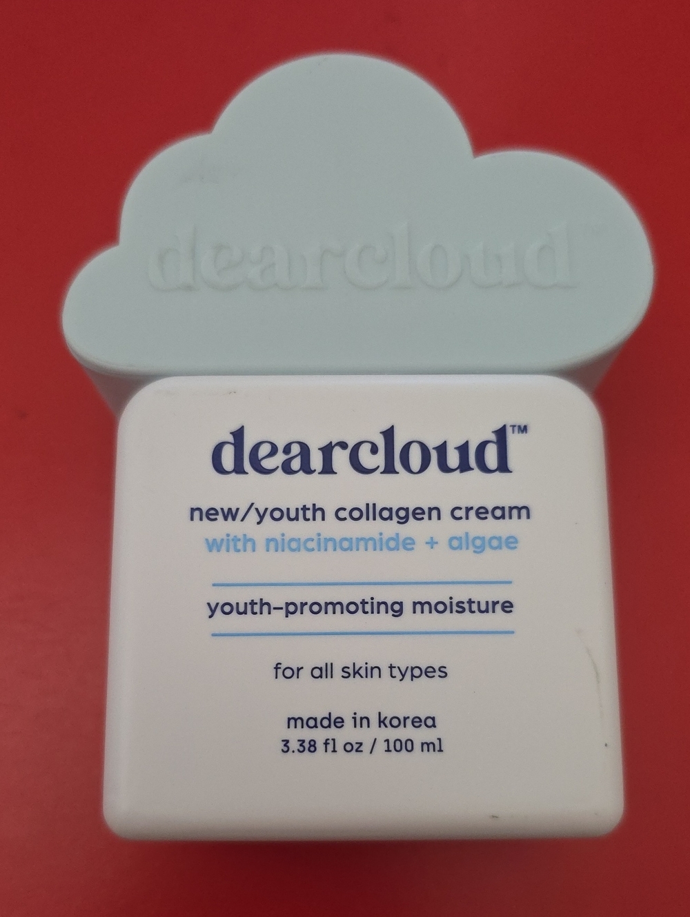 New/Youth Collagen Cream – Light Blue & White